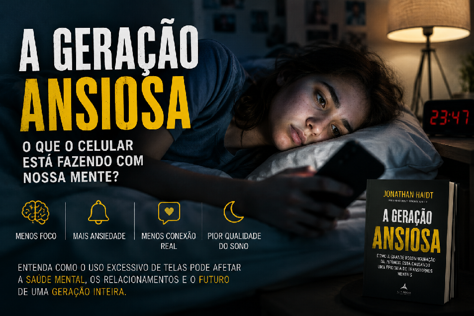 A Geração Ansiosa: o que o celular está fazendo com nossa mente?