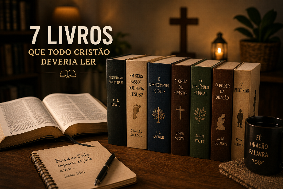 7 livros que todo cristão deveria ler pelo menos uma vez