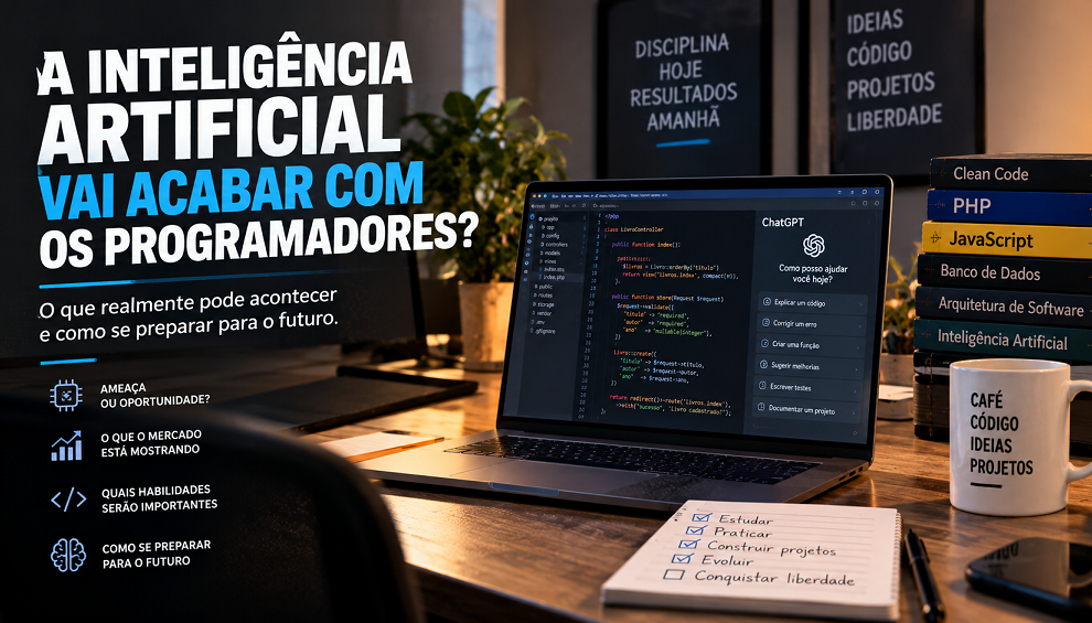 A Inteligência Artificial vai acabar com os programadores? O que realmente pode acontecer