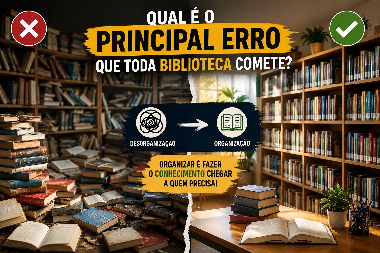 Qual é o principal erro que toda biblioteca comete?