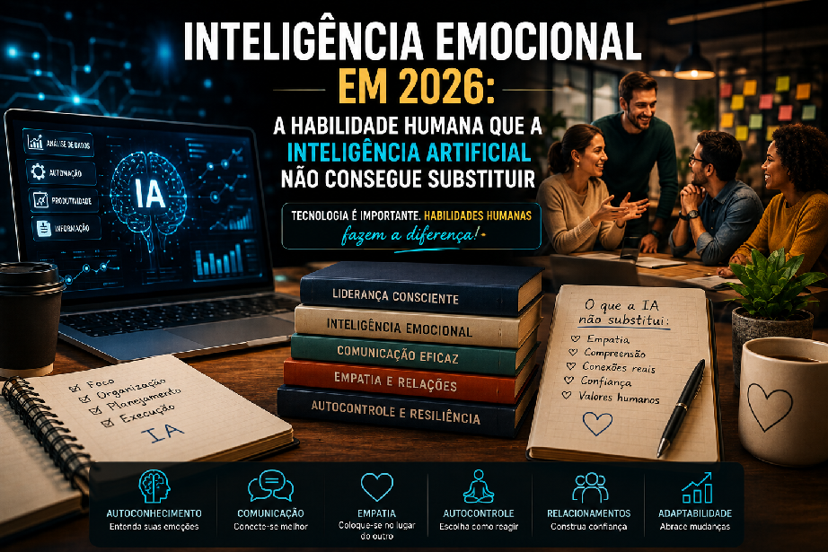 Inteligência emocional em 2026: a habilidade humana que a Inteligência Artificial não consegue substituir